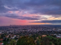Los Angeles from the Griffith Observatory OC