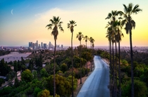 Los Angeles in the background Photo credit to Cameron Venti