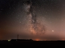 Lots of Milky Way pictures I hope yall can tolerate one more  Taken in southern Saskatchewan near Regina 