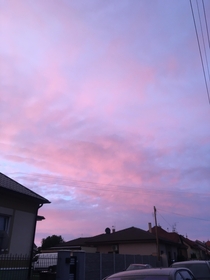 love this purplepink kind of sky AT