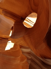 Lower Antelope Canyon Page AZ totally worth the eleventy billion degree weather 