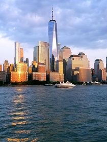 Lower Manhattan from the Hudson River 
