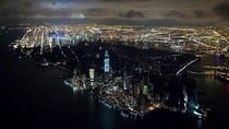 lower Manhattan Sandy blackout