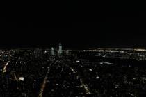 Lower Manhattan taken From Empire St Building at Night 