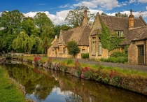 Lower Slaughter Gloucestershire England