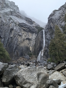 Lower Yosemite Falls Yosemite National Park 
