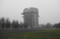 Luftwaffe Flak Tower in Vienna Austria