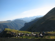 Lukomir the only remaining traditional semi-nomadic mountain village in Bosnia and Herzegovina 