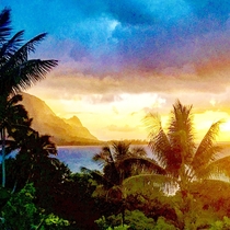 Magic skies of Kauai