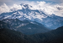 Majestic Mount Rainier in Washington State OC x