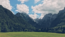 Mangart valley Slovenia 