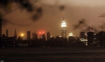 Manhattan during the blackout 