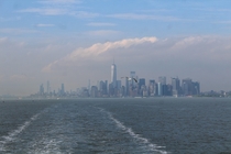 Manhattan NYC from the Staten Island Ferry last summer 