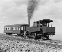 Manitou and Pikes Peak Railway cog train circa   rHI_Res link in comments