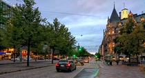 Mannerheimintie in Helsinki Finland 