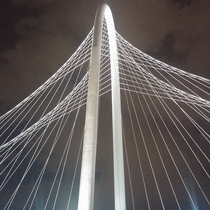 Margaret Hunt Hill Bridge Santiago Calatrava Dallas TX 
