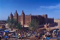 Market in Djenne Mali