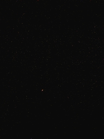 Mars in front of thousands of stars
