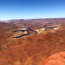 Mars or Earth Canyonlands National Park  Utah 