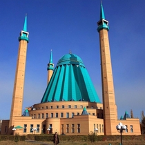 Mashkhur Jusup Mosque in Pavlodar Kazakhstan 