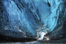 Massive Ice Cave in Iceland where else  photo by Iurie Belegurschi