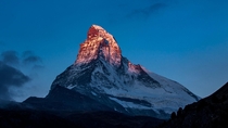 Matterhorn lit  petervagvolgyiphotography