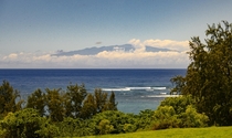 Mauna Kea from the Road to Hana 