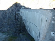 Mauvoisin Dam Valais Switzerland 