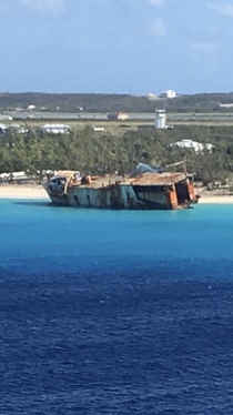 Mega One Triton shipwreck off Grand Turk Turks and Caicos