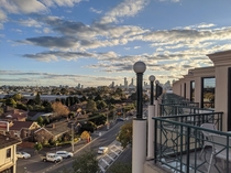 Melbourne from my work