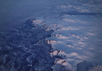 Melting Arctic Ice  Somewhere near Greenland 