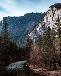 Merced River Yosemite Valley California 