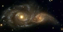 Merging Spiral Galaxies NGC  and IC  