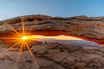 Mesa Arch Sunrise - Canyonlands National Park 