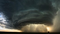 Mesocyclone inside supercell thunderstorm xpost rpics 