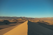 Mesquite Flat Sand Dunes Death Valley National Park CA 