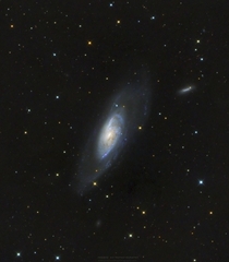 Messier- is an intermediate spiral galaxy
