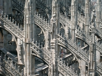 Milano le terrazze del Duomo
