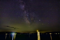Milky Way above Lake Winnipesaukee - Wolfboro NH