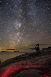 Milky Way At Kilbear Provincial Park Canada 