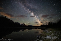 Milky Way in Kananaskis Canada 