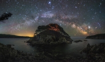 Milky Way in Primorsky Krai Russia by Anton Komlev