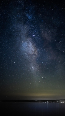 Milky Way over Bear Lake Ut