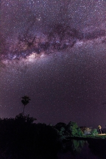Milky Way over Brazil 