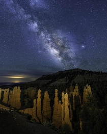 Milky Way over Bryce Canyon 