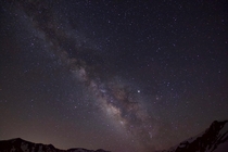 Milky Way over Loveland Pass CO 