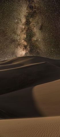 Milky Way over the Dunes Great Sand Dunes National Park Colorado 