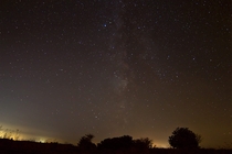 Milky Way taken by my brother on his way home from work in Dorset UK 