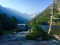 Mills Lake Rocky Mountain Natl Park    N    W iPhone pic 