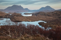 Mind-blowing landscape at Inverkirkaig Scotland UK by Douglas Griffin 